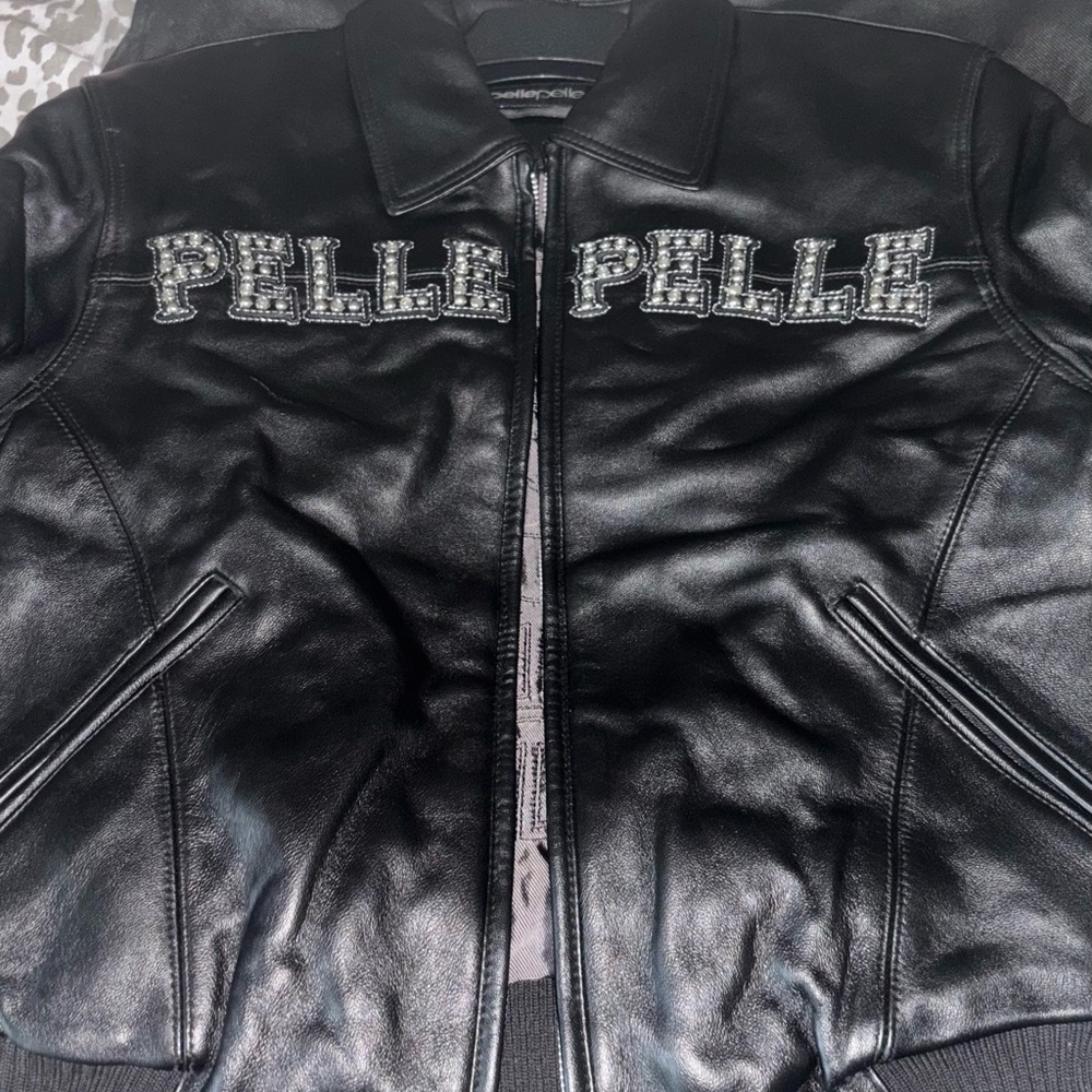 Pelle Pelle Black Leather Jacket